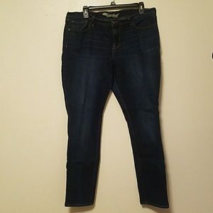 Old Navy Sweetheart skinny jeans size 14